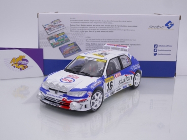 Solido S1808303 # Peugeot 306 Maxi Nr.16 Rallye Monte Carlo 1998 " Esso " 1:18