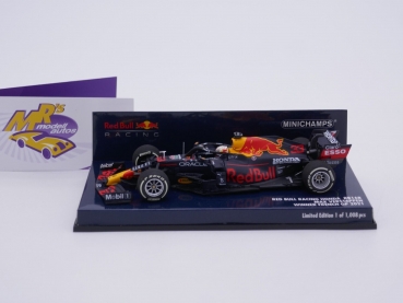 Preview: Minichamps 410210833 # RB Honda RB16B Winner French GP 2021 " Max Verstappen " 1:43