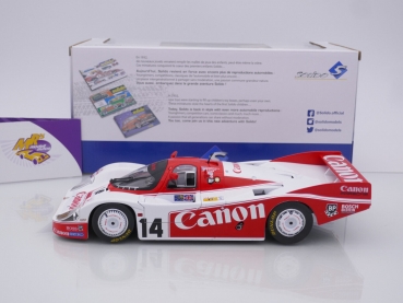 Preview: Solido S1805506 # Porsche 956LH Nr. 14 24h Le Mans 1983 " Canon - Lammers " 1:18