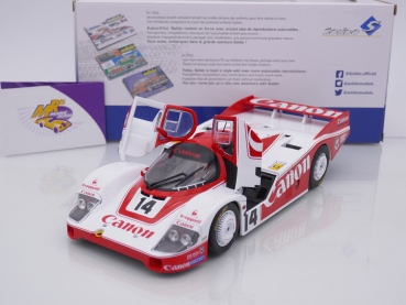 Preview: Solido S1805506 # Porsche 956LH Nr. 14 24h Le Mans 1983 " Canon - Lammers " 1:18