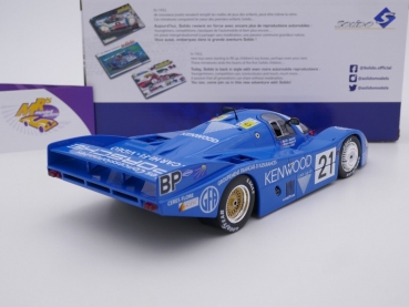 Preview: Solido S1805504 # Porsche 956 LH Nr.21 24h. Le Mans 1983 " Andretti / Kenwood " 1:18