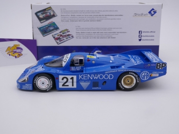 Preview: Solido S1805504 # Porsche 956 LH Nr.21 24h. Le Mans 1983 " Andretti / Kenwood " 1:18