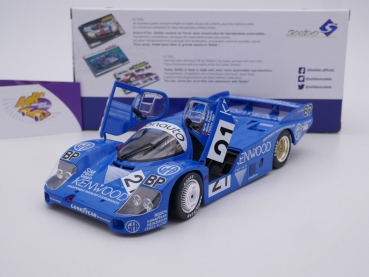 Preview: Solido S1805504 # Porsche 956 LH Nr.21 24h. Le Mans 1983 " Andretti / Kenwood " 1:18
