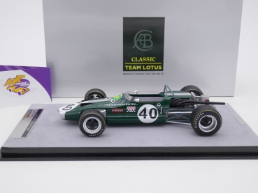 Preview: Tecnomodel TM18-265A # Lotus 59 Formel 2 Albi GP 1969 " Ronny Peterson " 1:18