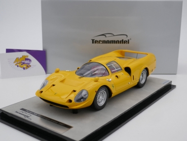Tecnomodel TM18-255D # Ferrari 365 P2/3 Drogo Press Version Baujahr 1967 " Giallo Modena " 1:18