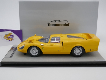 Preview: Tecnomodel TM18-255D # Ferrari 365 P2/3 Drogo Press Version Baujahr 1967 " Giallo Modena " 1:18