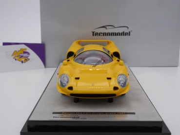 Preview: Tecnomodel TM18-255D # Ferrari 365 P2/3 Drogo Press Version Baujahr 1967 " Giallo Modena " 1:18