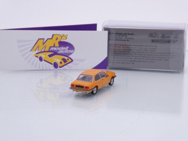 Preview: Minichamps 870020001 # BMW 323i E21 Limousine Baujahr 1975 " orange " 1:87
