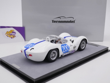 Preview: Tecnomodel TM18-276G # Maserati Birdcage Tipo 61 Targa Florio 1960 " Maglioli " 1:18