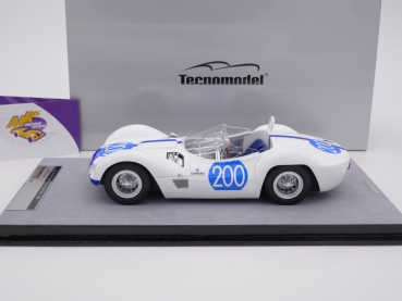 Preview: Tecnomodel TM18-276G # Maserati Birdcage Tipo 61 Targa Florio 1960 " Maglioli " 1:18