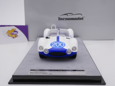Preview: Tecnomodel TM18-276G # Maserati Birdcage Tipo 61 Targa Florio 1960 " Maglioli " 1:18