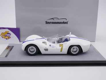 Preview: Tecnomodel TM18-276F # Maserati Birdcage Tipo 61 Cuba Avana GP 1960 " Stirling Moss " 1:18