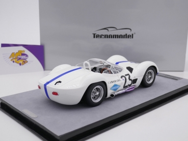Preview: Tecnomodel TM18-276E # Maserati Birdcage Tipo 61 Sebring GP 1960 " Stirling Moss " 1:18