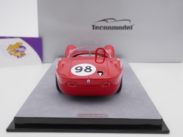 Tecnomodel TM18-276B # Maserati Birdcage Tipo 61 Meaadowdale GP 1960 " Roger Penske " 1:18