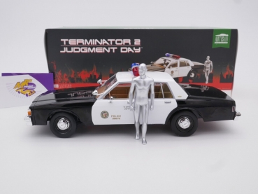 Greenlight 19105 # Chevrolet Caprice 1987 " Metropolitan Police - Terminator 2 " 1:18