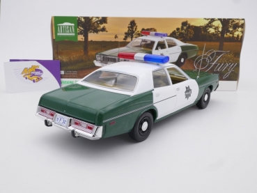 Greenlight 19116 # Plymouth Fury Policecar Baujahr 1975 " Capitol Police " 1:18