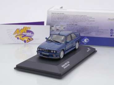 Solido S4312001 # BMW Alpina B6 3.5s (E30) Baujahr 1989 " Alpinablau-metallic " 1:43