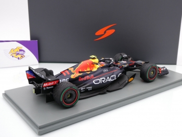 Preview: Spark 18S778 # Red Bull RB18 F1 Winner Singapore GP 2022 " Sergio Perez " 1:18