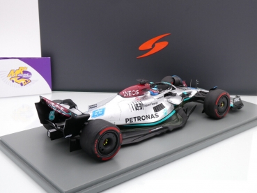Preview: Spark 18S777 # Mercedes-AMG W13 F1 Winner Brazil GP 2022 " George Russell " 1:18