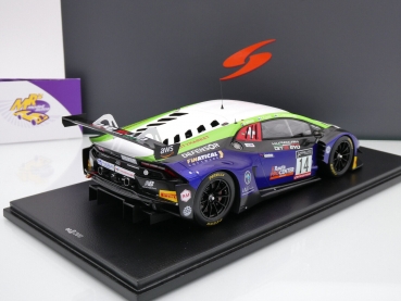 Preview: Spark 18SB060 # Lamborghini Huracan GT3 #14 24h Spa 2022 " Emil Frey Racing " 1:18