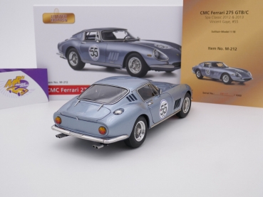Preview: CMC M-212 # Ferrari 275 GTB/C Coupe Spa Classic 2012 & 2013 " Vincent Gaye " 1:18
