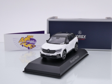 Norev 517925 # Renault Austral Baujahr 2022 " weißmetallic-schwarz " 1:43