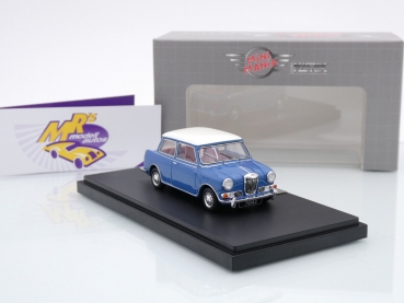Preview: Matrix / Mini Mania MXMM430082 # Riley Elf MK II Baujahr 1963 " blau-weiß " 1:43