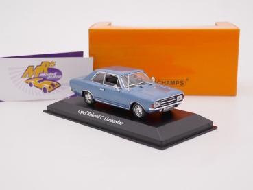 Maxichamps 940046100 # Opel Rekord C Limousine Baujahr 1968 " blaumetallic " 1:43