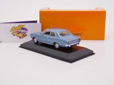 Preview: Maxichamps 940046100 # Opel Rekord C Limousine Baujahr 1968 " blaumetallic " 1:43