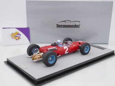 Preview: Tecnomodel TM18-98C # Ferrari 512 F1 Nr.2 Zandvoort GP 1965 " John Surtees " 1:18