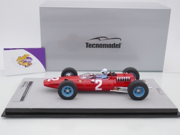 Preview: Tecnomodel TM18-98C # Ferrari 512 F1 Nr.2 Zandvoort GP 1965 " John Surtees " 1:18
