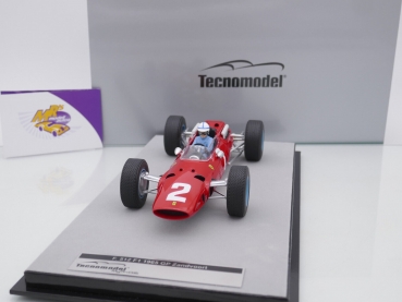 Preview: Tecnomodel TM18-98C # Ferrari 512 F1 Nr.2 Zandvoort GP 1965 " John Surtees " 1:18