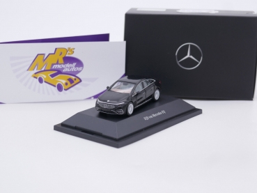 Herpa B66960570 # Mercedes Benz EQ EQS Limousine Baujahr 2022 " unischwarz " 1:87