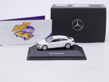 Preview: Herpa B66960569 # Mercedes Benz EQ EQS Limousine Baujahr 2022 " dimantweiß " 1:87