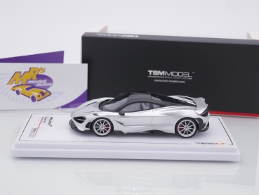 Preview: TSM Models 430624 # McLaren 765LT Coupe Baujahr 2021 " Ice Silver Metallic " 1:43