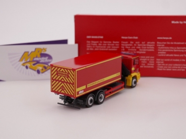 Preview: Herpa 096775 # MAN TGS M Wechsellader-LKW mit Kran " Feuerwehr Karlsfeld “ 1:87