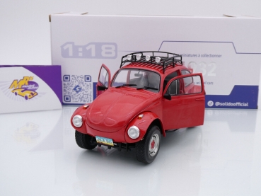 Preview: Solido S1809602 # VW Volkwagen Beetle Baja Baujahr 1975 " rotmetallic " 1:18
