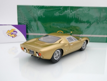 Preview: Cult CML110-3 # Ford GT 40 Mk III Sportwagen Baujahr 1966 " goldmetallic " 1:18