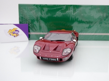 Preview: Cult CML110-2 # Ford GT 40 Mk III Sportwagen Baujahr 1966 " dunkelrot " 1:18