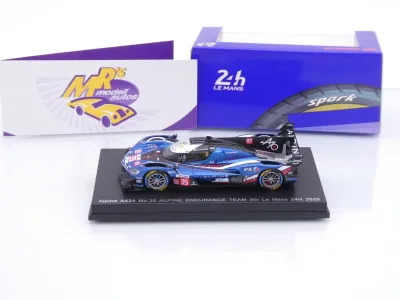Preview: Spark 64S065 # Alpine A424 Hypercar #35 9th 24h Le Mans 2025 " Habsburg " 1:64