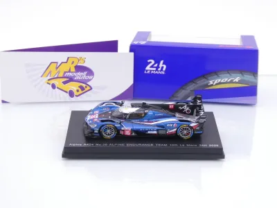 Preview: Spark 64S066 # Alpine A424 Hypercar #36 24h Le Mans 2025 " Mick Schumacher " 1:64