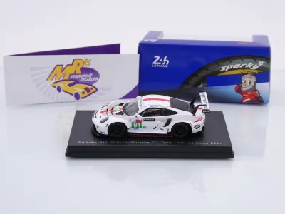 Preview: Sparky Y271 # Porsche 911 RSR-19 Nr.91 4th 24h Le Mans 2021 " Porsche GT - Manthey Racing " 1:64