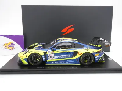 Preview: Spark 18SB081 # Porsche 911 GT3 #96 2nd 24h Spa 2025 " Team Rutronik Racing " 1:18
