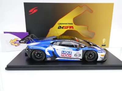 Preview: Spark 18SPA2025 # Lamborghini Huracan GT3 #63 Winner 24h Spa 2025 " Team GRT Grasser Racing " 1:18