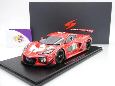 Spark 18S1071 # Chevrolet Corvette Z06 GT3.R #13 24h Le Mans 2025 " Team AWA Racing " 1:18