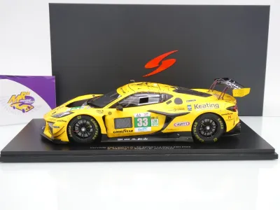 Preview: Spark 18S1073 # Chevrolet Corvette Z06 GT3 #33 24h Le Mans 2025 " Team TF Sport " 1:18