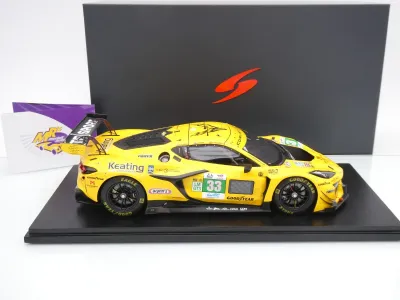 Preview: Spark 18S1073 # Chevrolet Corvette Z06 GT3 #33 24h Le Mans 2025 " Team TF Sport " 1:18