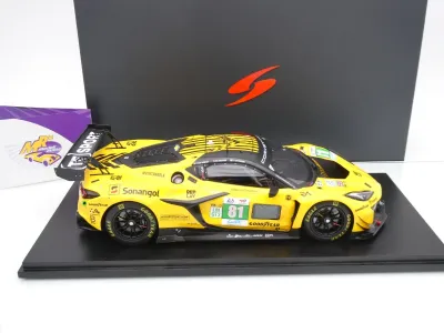Preview: Spark 18S1078 # Chevrolet Corvette Z06 GT3 #81 24h Le Mans 2025 " Team TF Sport " 1:18