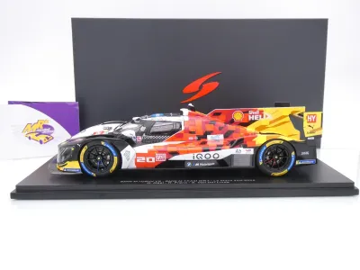 Preview: Spark 18S1059 # BMW M Hybrid V8 Hypercar #20 24h Le Mans 2025 " BMW M Team WRT Shell Helix " 1:18