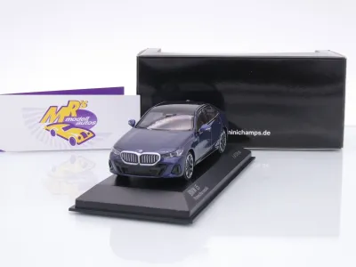Minichamps 410024100 # BMW i5 G60 Limousine Baujahr 2024 " blaumetallic " 1:43